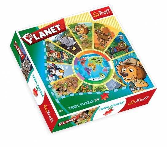 Trefl (39055) - "Planet" - 24 piezas