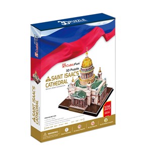 Cubic Fun (MC122H) - "St. Isaac's Cathedral of St. Petersburg" - 105 piezas