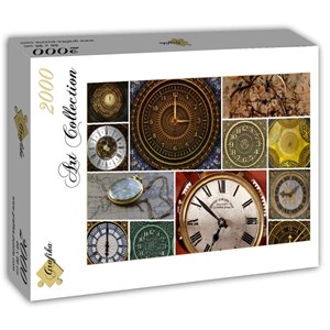 Grafika (T-00134) - "Collages, Clocks" - 2000 piezas