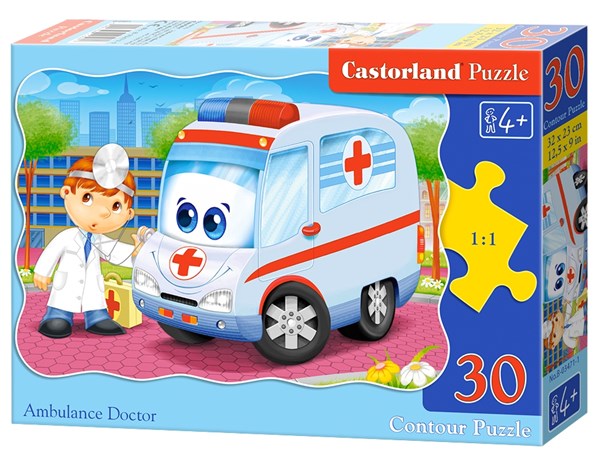 Castorland (B-03471) - "Ambulance Doctor" - 30 piezas