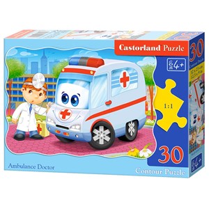 Castorland (B-03471) - "Ambulance Doctor" - 30 piezas