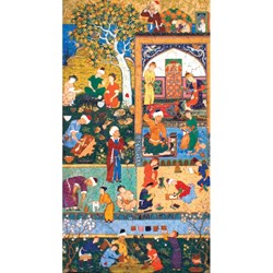 Puzzle Michele Wilson (A288-500) - "Persian Art, The School" - 500 piezas