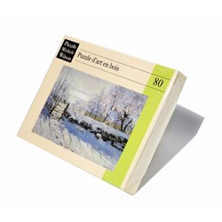 Puzzle Michele Wilson (C803-80) - Claude Monet: "The Magpie" - 80 piezas