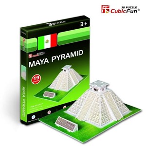 Cubic Fun (S3011H) - "Maya Pyramid" - 19 piezas