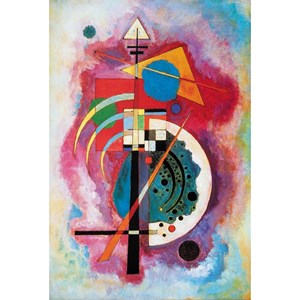 Puzzle Michele Wilson (W79-12) - Vassily Kandinsky: "Homage to Grohman" - 12 piezas
