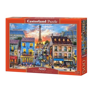 Castorland (B-52684) - Dominic Davison: "Streets of Paris" - 500 piezas