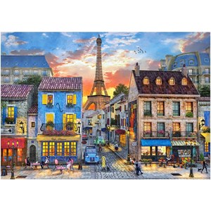 Castorland (B-52684) - Dominic Davison: "Streets of Paris" - 500 piezas