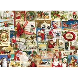 Eurographics (6000-0784) - "Vintage Christmas Cards" - 1000 piezas