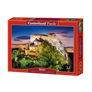 Castorland (B-51489) - "Orava Castle, Slovakia" - 500 piezas