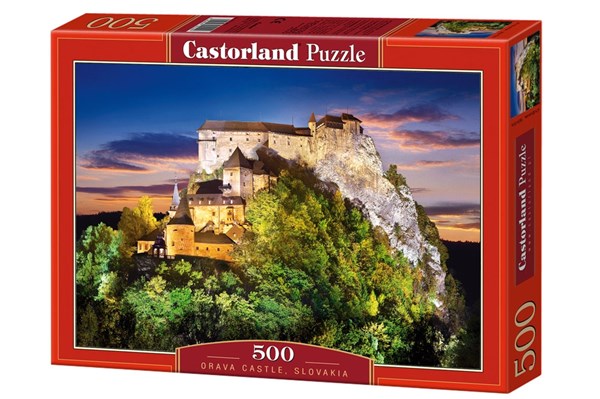 Castorland (B-51489) - "Orava Castle, Slovakia" - 500 piezas