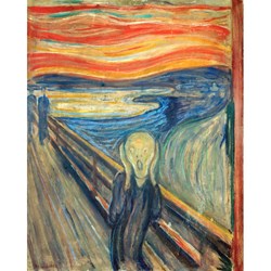Puzzle Michele Wilson (W053-24) - Edvard Munch: "The Scream" - 24 piezas