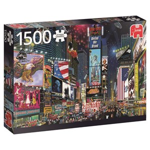 Jumbo (18583) - "Times Square, New York" - 1500 piezas