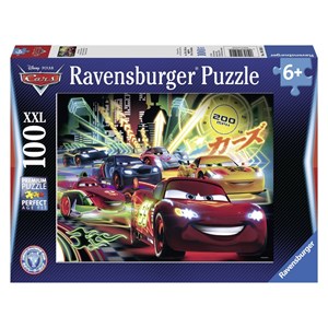 Ravensburger (10520) - "Cars Néon" - 100 piezas