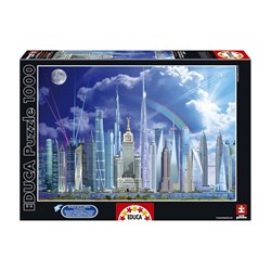 Educa (16287) - "Tall Buildings" - 1000 piezas