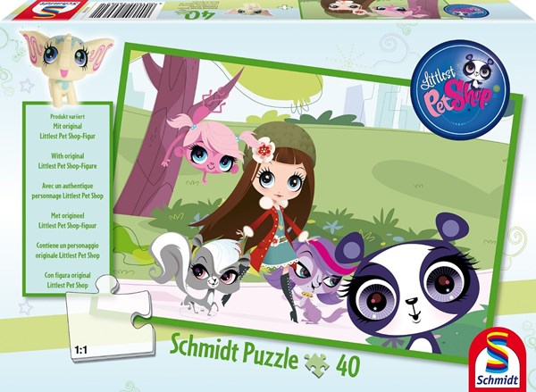 Schmidt Spiele (56062) - "Littlest Pet Shop" - 40 piezas