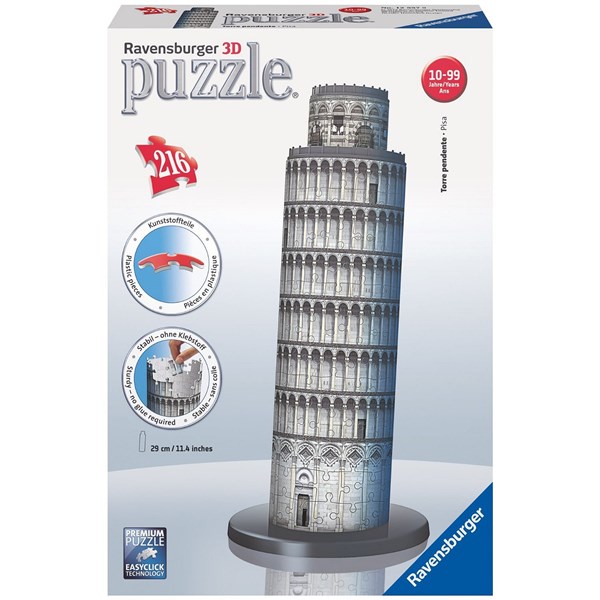Ravensburger (12557) - "Leaning Tower of Pisa" - 216 piezas