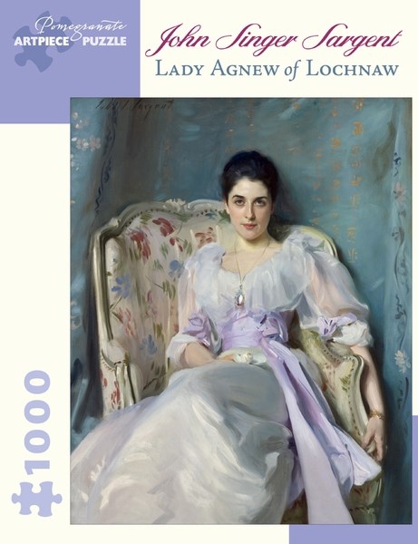 Pomegranate (AA866) - John Singer Sargent: "Lady Agnew Of Lochnaw" - 1000 piezas