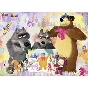 Ravensburger (10590) - "Masha and the Bear" - 100 piezas