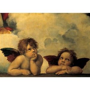 Ravensburger (15544) - Raphael: "Cherubs" - 1000 piezas