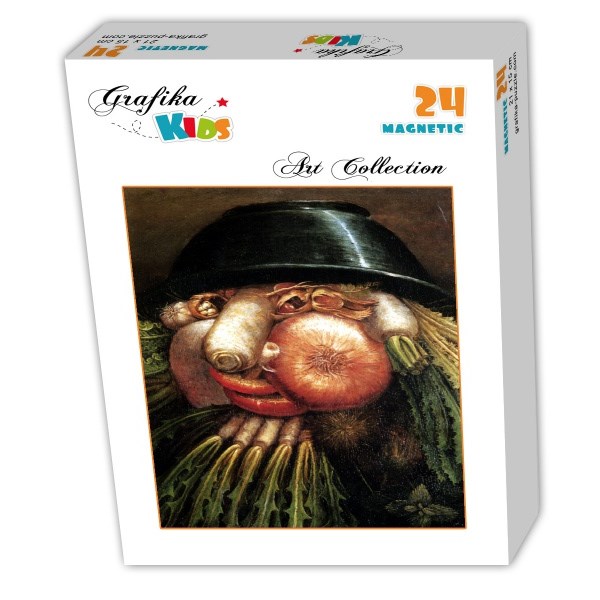 Grafika Kids (00215) - Giuseppe Arcimboldo: "The Greengrocer" - 24 piezas