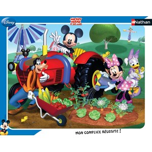 Nathan (86101) - "Mickey and his Friends in the Garden" - 35 piezas