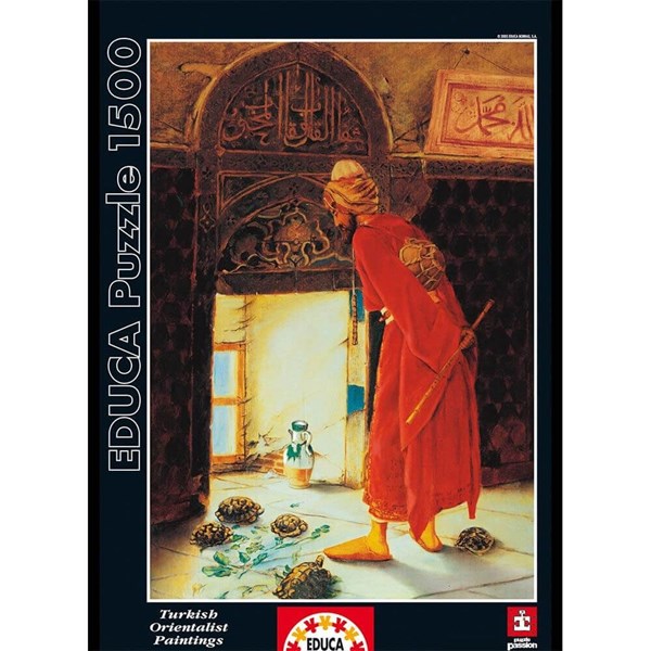 Educa (12986) - Osman Hamdi Bey: "Turtle Trainer" - 1500 piezas