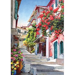 Art Puzzle (4414) - "Parga, Greece" - 1000 piezas