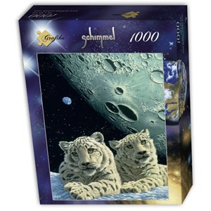Grafika (T-00422) - Schim Schimmel, William Schimmel: "Lair of the Snow Leopard" - 1000 piezas