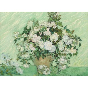 Grafika (01525) - Vincent van Gogh: "Roses, 1890" - 300 piezas