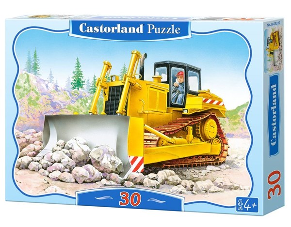 Castorland (3327) - "Bulldozer" - 30 piezas