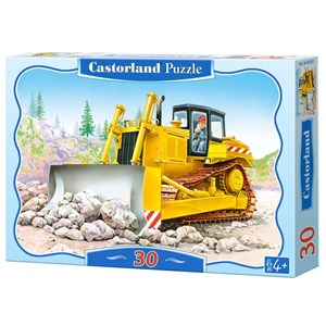 Castorland (3327) - "Bulldozer" - 30 piezas