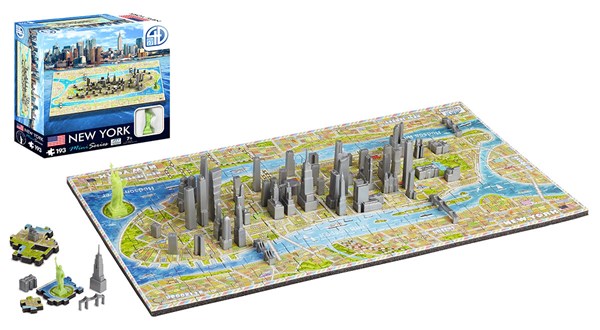 4D Cityscape (70000) - "4D Mini New York" - 193 piezas