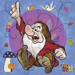 Ravensburger (15239) - "Grumpy" - 500 piezas