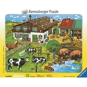 Ravensburger (06618) - "Animals and their Families" - 33 piezas