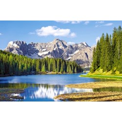 Castorland (C-300198) - "Misurina Lake, Italy" - 3000 piezas