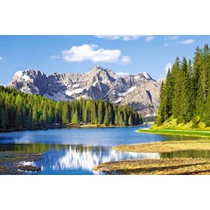 Castorland (C-300198) - "Misurina Lake, Italy" - 3000 piezas