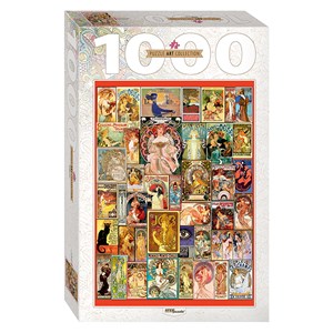 Step Puzzle (79121) - "Art Nouveau" - 1000 piezas