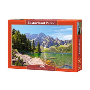 Castorland (C-102235) - "Morskie Oko Tatras Lake, Poland" - 1000 piezas