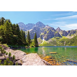 Castorland (C-102235) - "Morskie Oko Tatras Lake, Poland" - 1000 piezas