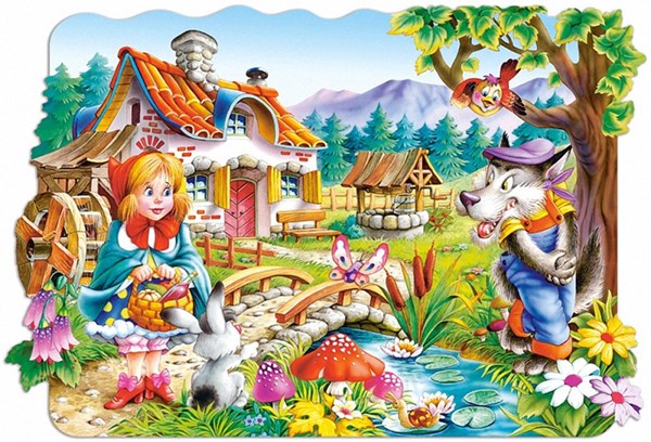Castorland (C-02160) - "Little Red Riding Hood" - 20 piezas