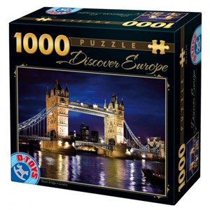D-Toys (65995-DE01) - "Tower Bridge, London" - 1000 piezas
