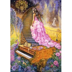 Grafika (T-00054) - Josephine Wall: "Melody in Pink" - 1000 piezas