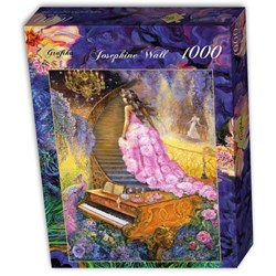 Grafika (T-00054) - Josephine Wall: "Melody in Pink" - 1000 piezas