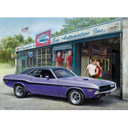 Eurographics (6000-0985) - Greg Giordano: "Plum Crazy Challenger" - 1000 piezas