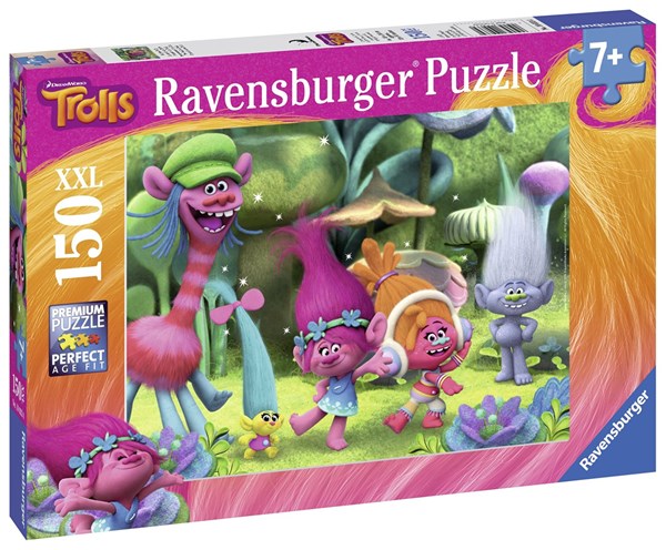 Ravensburger (10033) - "Trolls" - 150 piezas