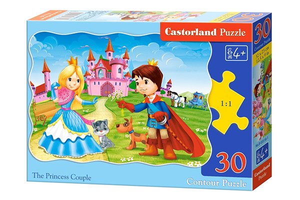 Castorland (B-03518) - "The Princess Couple" - 30 piezas