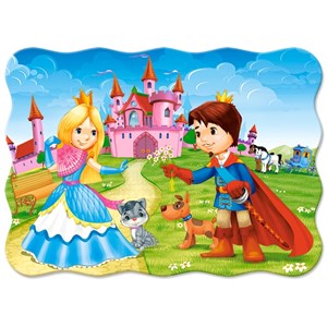 Castorland (B-03518) - "The Princess Couple" - 30 piezas