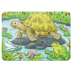 Ravensburger (06951) - "Cute Pets" - 2 4 6 8 piezas