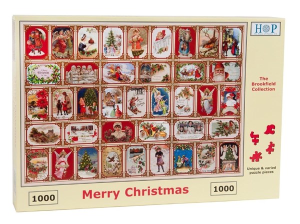 The House of Puzzles (3657) - "Merry Christmas" - 1000 piezas