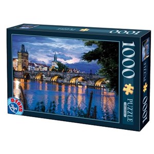 D-Toys (64301-NL09) - "Prague, Czech Republic" - 1000 piezas